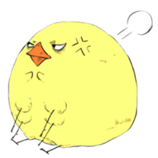 The chicken have six legs sticker #8787827