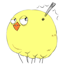 The chicken have six legs sticker #8787828