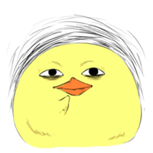 The chicken have six legs sticker #8787830