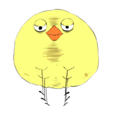 The chicken have six legs sticker #8787832