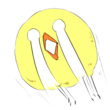 The chicken have six legs sticker #8787839