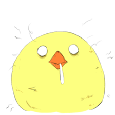 The chicken have six legs sticker #8787841