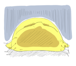 The chicken have six legs sticker #8787847