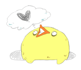 The chicken have six legs sticker #8787849