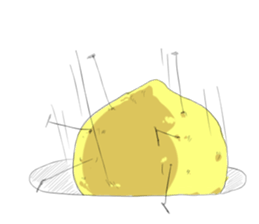 The chicken have six legs sticker #8787850