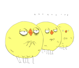 The chicken have six legs sticker #8787864