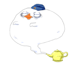 The chicken have six legs sticker #8787865