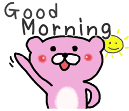 Pinkuma-tan English sticker #8788186