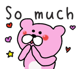 Pinkuma-tan English sticker #8788187