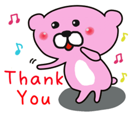 Pinkuma-tan English sticker #8788189