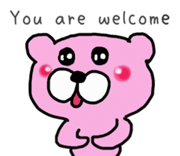 Pinkuma-tan English sticker #8788190