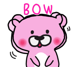 Pinkuma-tan English sticker #8788193