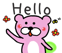 Pinkuma-tan English sticker #8788195