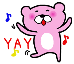 Pinkuma-tan English sticker #8788196