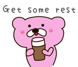 Pinkuma-tan English sticker #8788203