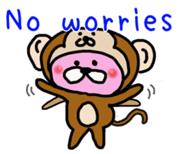Pinkuma-tan English sticker #8788204