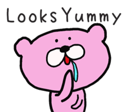 Pinkuma-tan English sticker #8788206