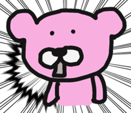 Pinkuma-tan English sticker #8788208