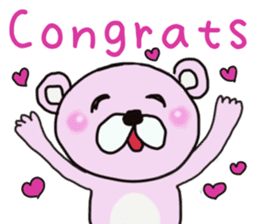 Pinkuma-tan English sticker #8788219