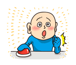 Often his response is funny and unreal. sticker #8788258