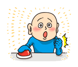 Often his response is funny and unreal. sticker #8788258