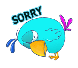 Bored Chicken sticker #8788310