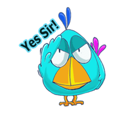 Bored Chicken sticker #8788311