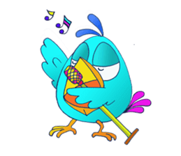 Bored Chicken sticker #8788315