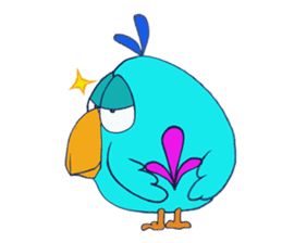 Bored Chicken sticker #8788316