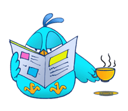 Bored Chicken sticker #8788318