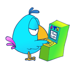 Bored Chicken sticker #8788320