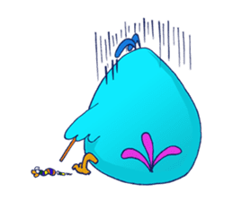 Bored Chicken sticker #8788324