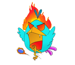 Bored Chicken sticker #8788328