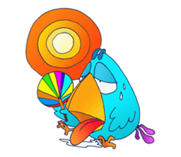 Bored Chicken sticker #8788330