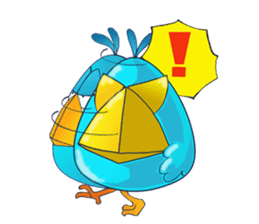 Bored Chicken sticker #8788331