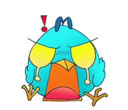 Bored Chicken sticker #8788336