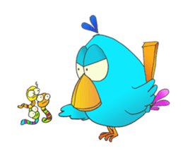 Bored Chicken sticker #8788341