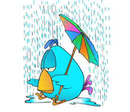 Bored Chicken sticker #8788342