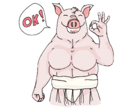 Muscle Aude sticker #8788831