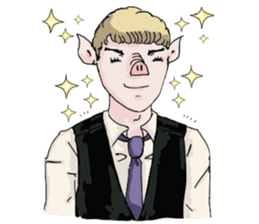 Muscle Aude sticker #8788848