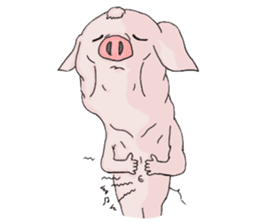 Muscle Aude sticker #8788857