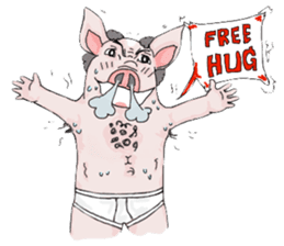 Muscle Aude sticker #8788862