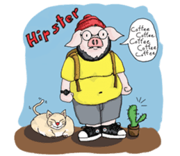 Muscle Aude sticker #8788863