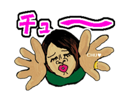 Fun & joy japanese family stickers sticker #8789071