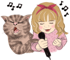 Cats and Kids sticker #8789706