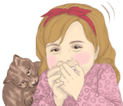 Cats and Kids sticker #8789716
