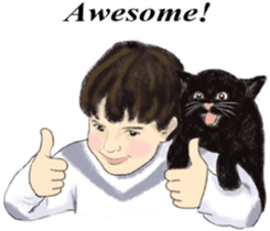 Cats and Kids sticker #8789724