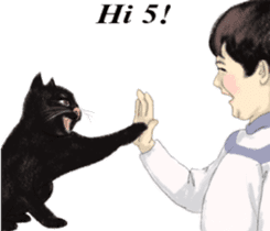 Cats and Kids sticker #8789725