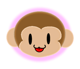 Stamp of 2016 of Oriental zodiac monkey2 sticker #8789990