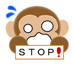 Stamp of 2016 of Oriental zodiac monkey2 sticker #8790021